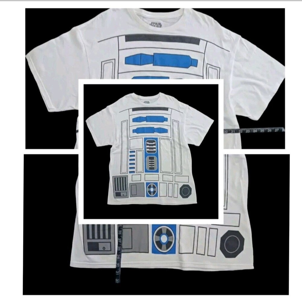 Star Wars LICENSED I Am R2D2 Lucasfilm MAD ENGINE Adult Men's XL T-Shirt